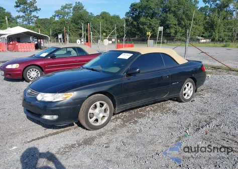 2002 Toyota Camry Solara Se/Sle from USA, damaged, VIN 2T1FF28P02C597519